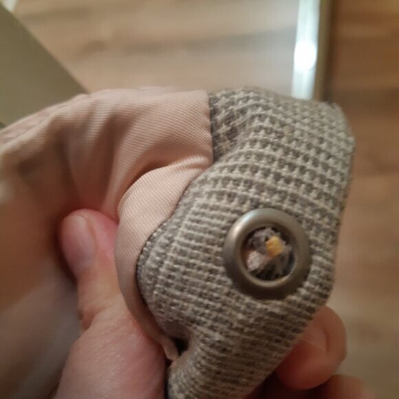 Avec Les Filles Pink and Gray Puffer Jacket Xs/S - Picture 9 of 9